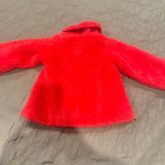 Baby Essentials Red Jacket & Christmas Dress Set with Bow Baby Girl 12 months - Picture 10 of 13